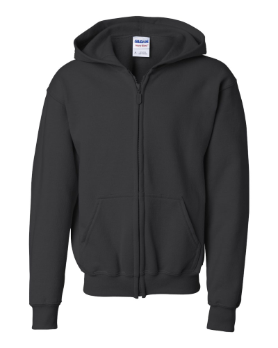 YOUTH Heavy Blend Full-Zip Hooded Sweatshirt front Thumb Image