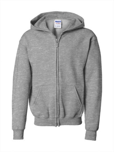 YOUTH Heavy Blend Full-Zip Hooded Sweatshirt front Thumb Image