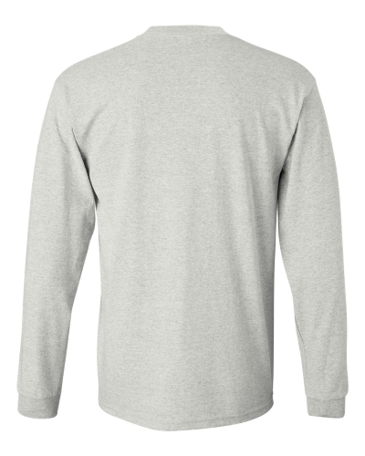 Men's Cotton Long Sleeve T-Shirt back Thumb Image