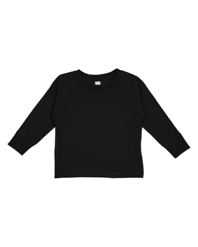 Toddler Long-Sleeve Cotton Jersey T-Shirt front Thumb Image