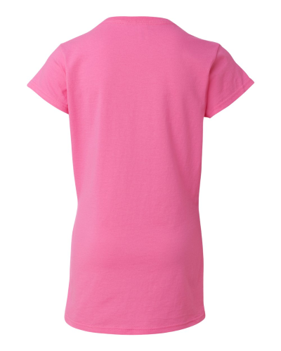 Ladies V-Neck T-Shirt back Image