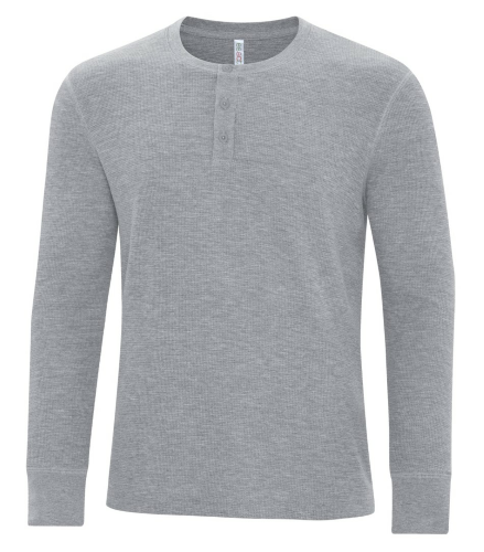 Thermal Long Sleeve Henley front Image