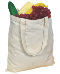 Basic Cotton Tote Bag back Thumb Image