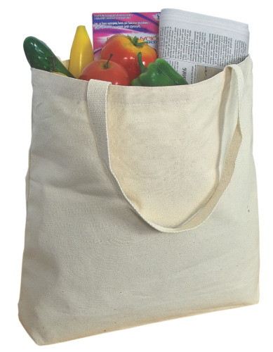 Large Cotton Tote Bag front Image