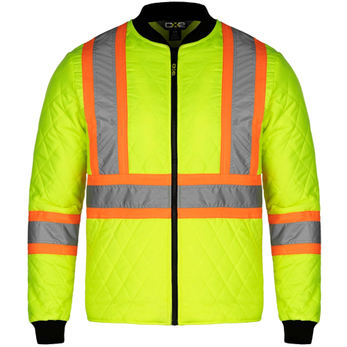 Hi-Vis Quilted Jacket front Thumb Image