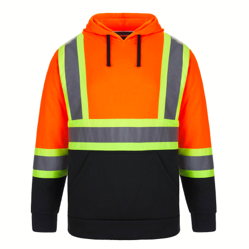 Hi-Vis Polyester Pullover Hoodie front Thumb Image