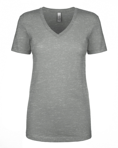 Ladies' Ideal V-Neck Tee front Image