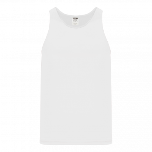 Traditional Solid Track Singlet front Image