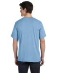 Unisex Triblend Short-Sleeve V-Neck T-Shirt back Thumb Image