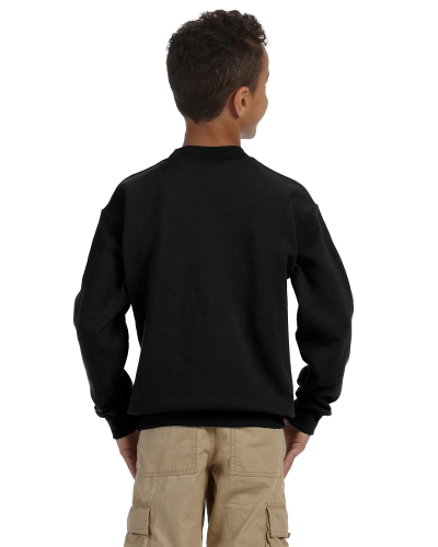 YOUTH Crewneck Sweatshirt back Image