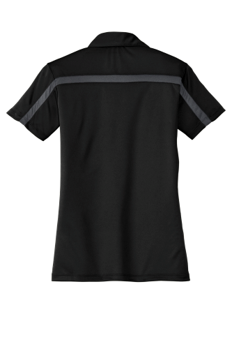 Coal Harbour® Everyday Colour Block Ladies' Sport Shirt back Thumb Image