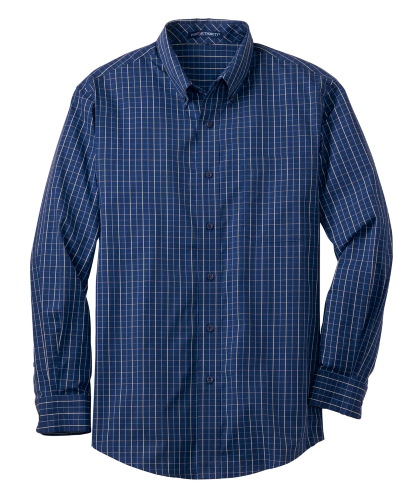 Coal Harbour® Tattersall Check Woven Shirt front Thumb Image