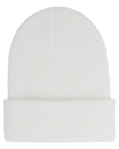 YP Classics Waffle Cuffed Knit Beanie back Thumb Image