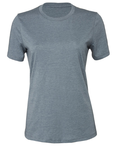 Ladies' Relaxed Heather CVC Short-Sleeve T-Shirt front Thumb Image
