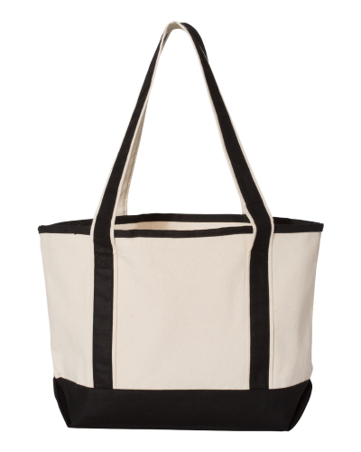 Q-Tees - 20L Small Deluxe Tote back Thumb Image