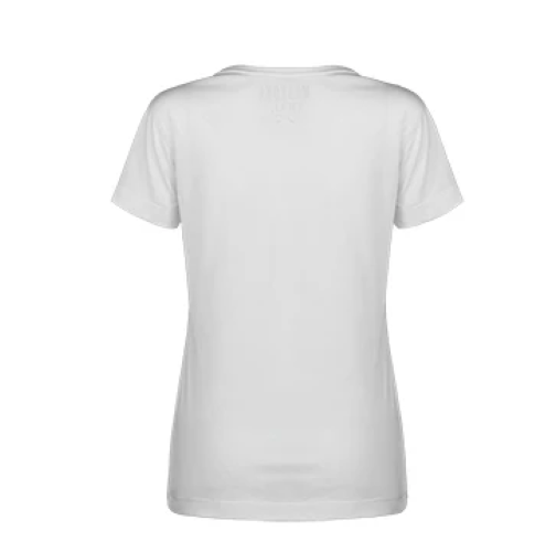 Liberty - Ladies Poly/Cotton Crewneck T-Shirt back Thumb Image