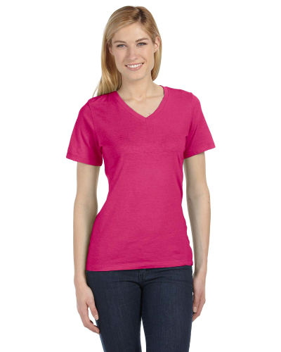 Missy's Relaxed Jersey Short-Sleeve V-Neck T-Shirt front Thumb Image