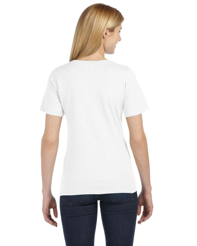 Missy's Relaxed Jersey Short-Sleeve V-Neck T-Shirt back Thumb Image
